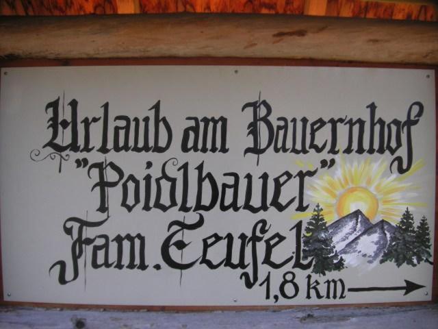Biobauernhof Poidlbauer Villa Göstling an der Ybbs Buitenkant foto